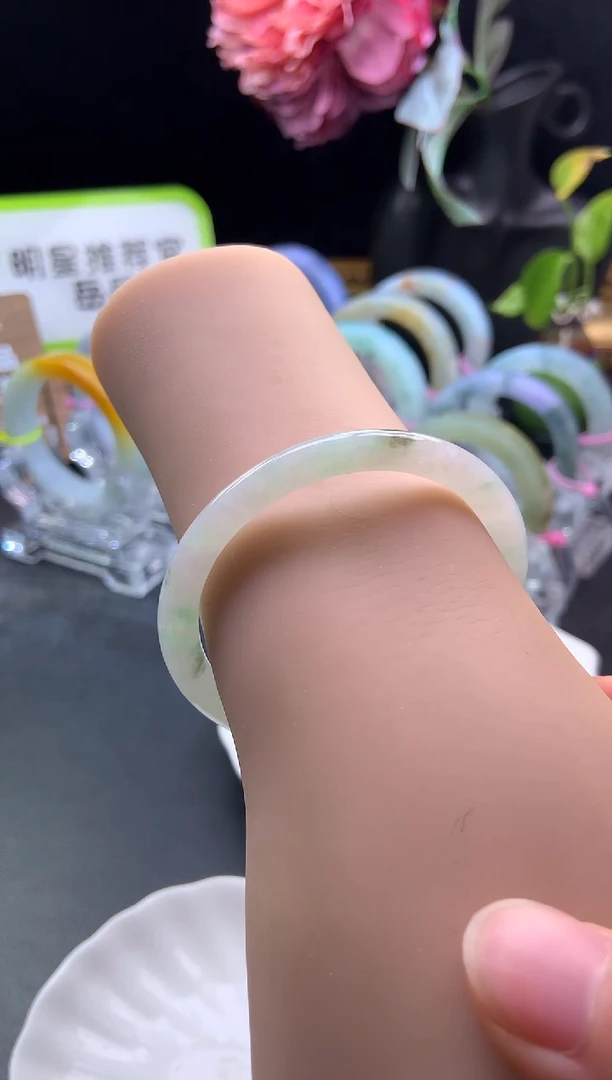 未镶嵌手镯（开口镯）翡翠甜*仁「定制不退不换」