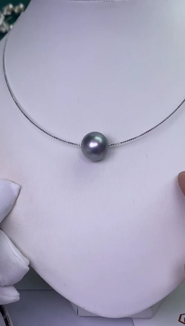 【闪购商品】海水珍珠颈饰银S925镶嵌1