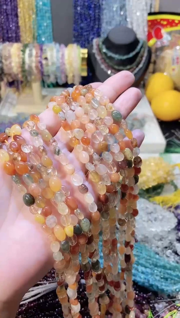 未镶嵌珠宝半成品水晶彩兔毛