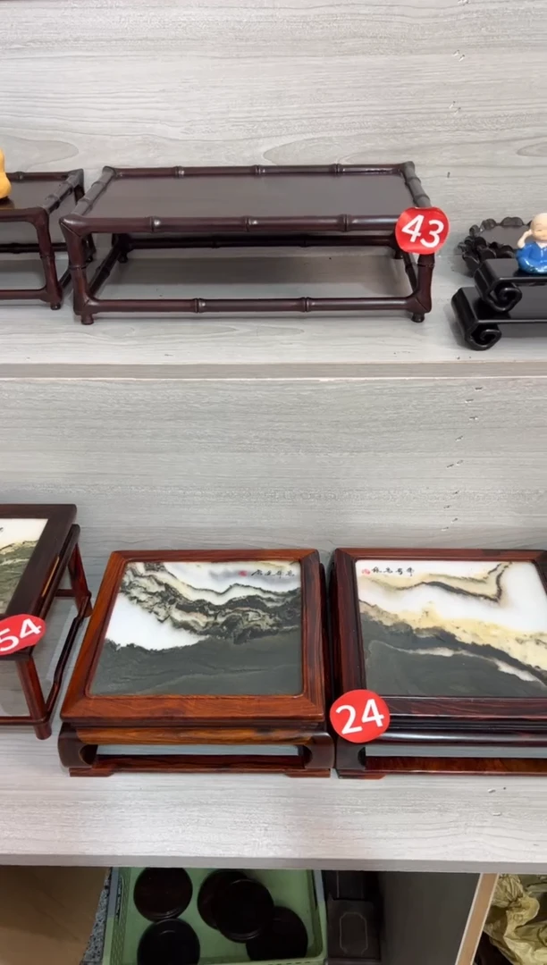 微凹黄檀（南美大红酸枝）云石23*23*8