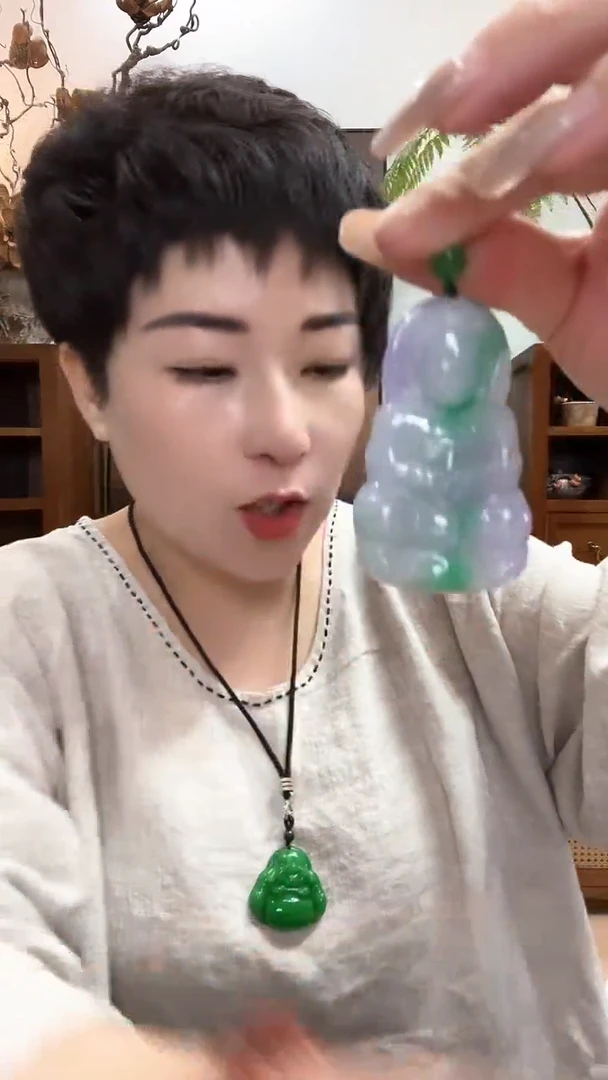 吊坠(赠链)合金翡翠216
