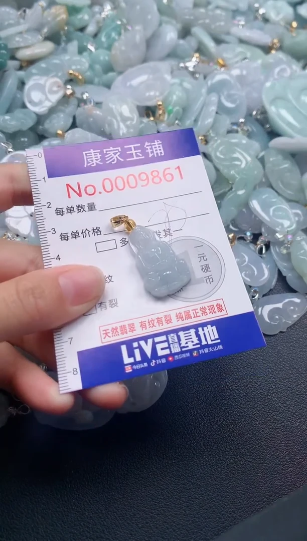 颈饰未镶嵌翡翠9861