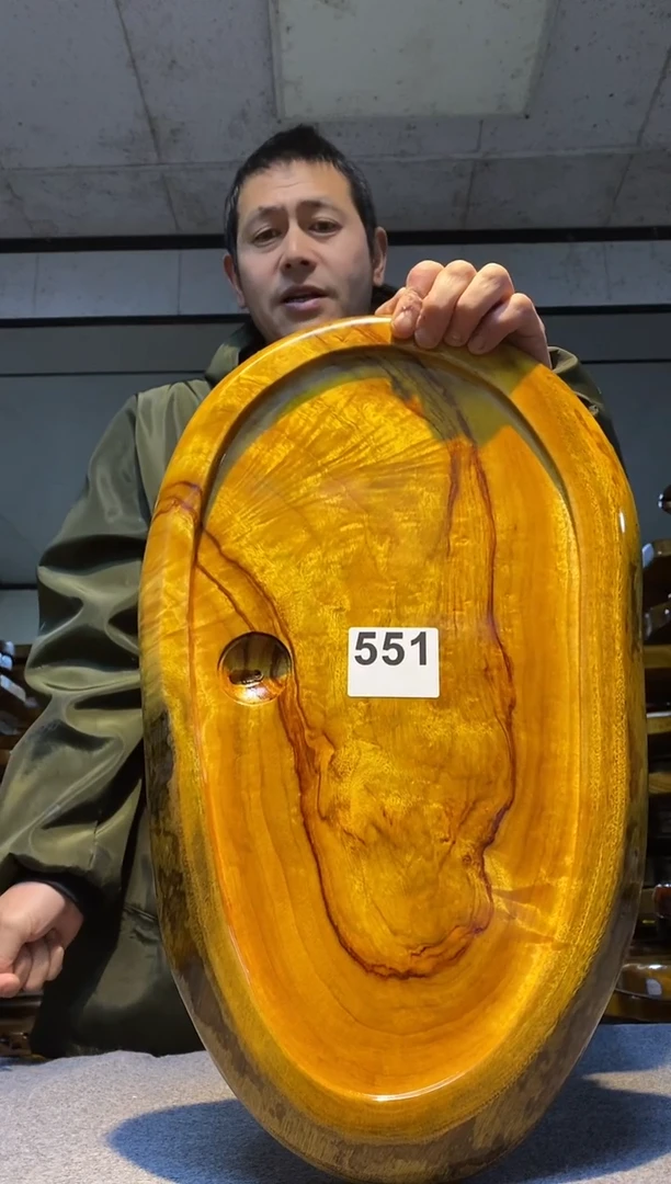 实木茶盘 一物一拍（不含配件）