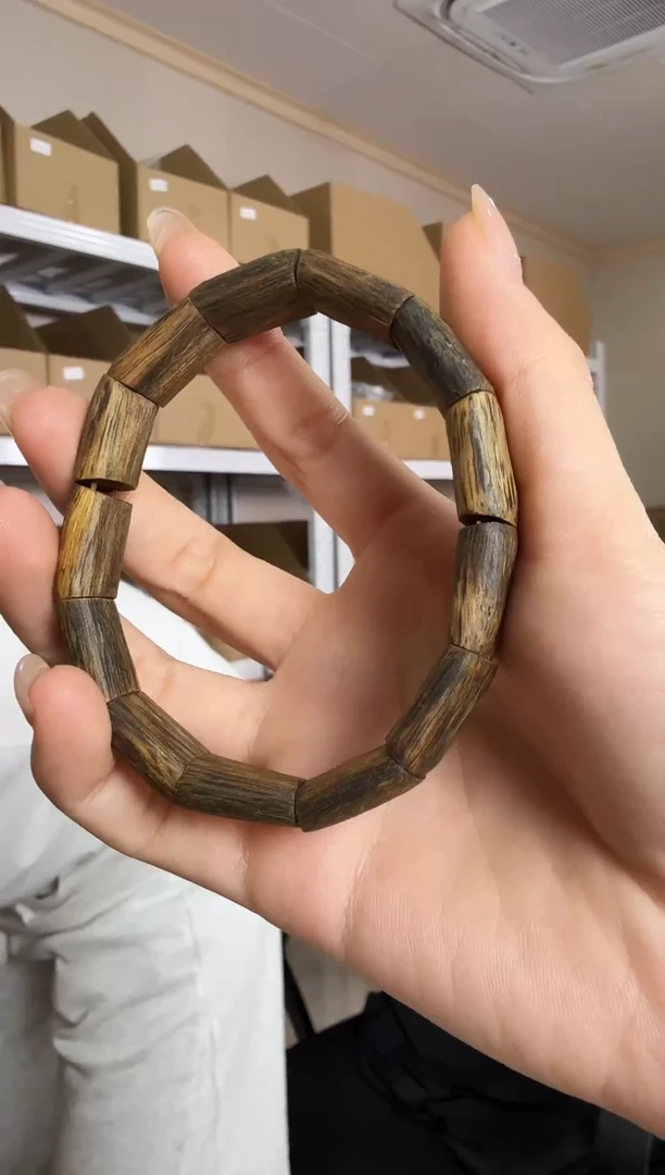 沉香手串海南沉香手镯随形手串单圈 /多样性发其一