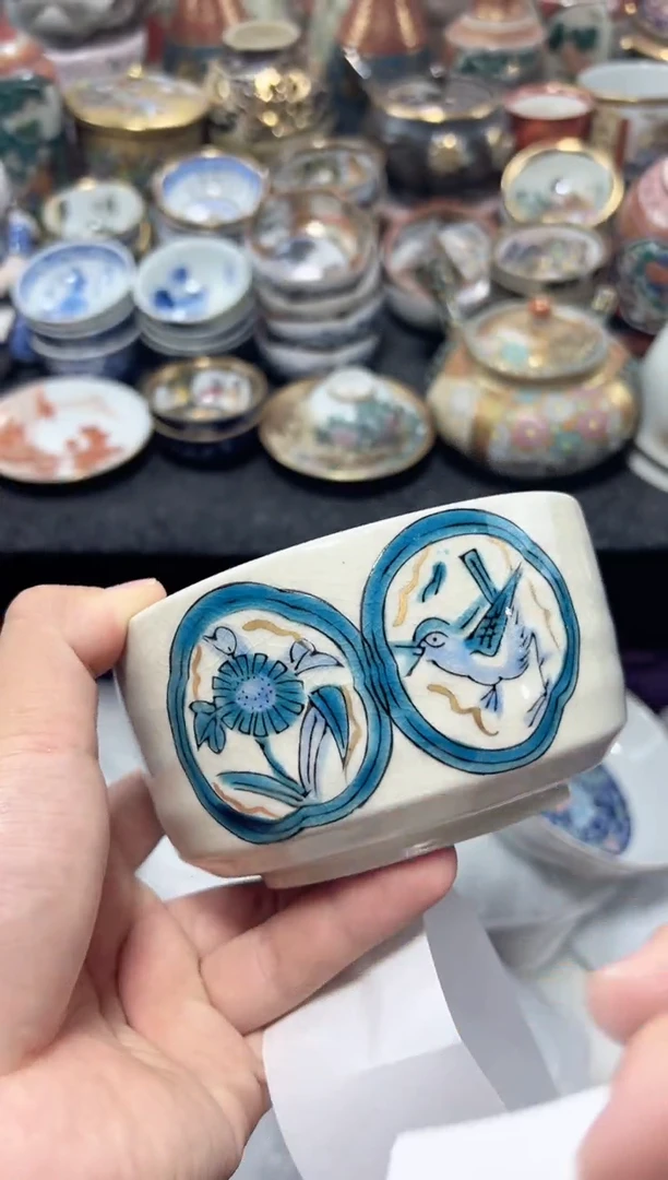 瓷片夏目海外回流瓷器中古品。