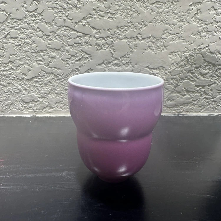 【珽珽溯源】溢珍堂 梦幻紫葫芦杯 瓷器茶周边