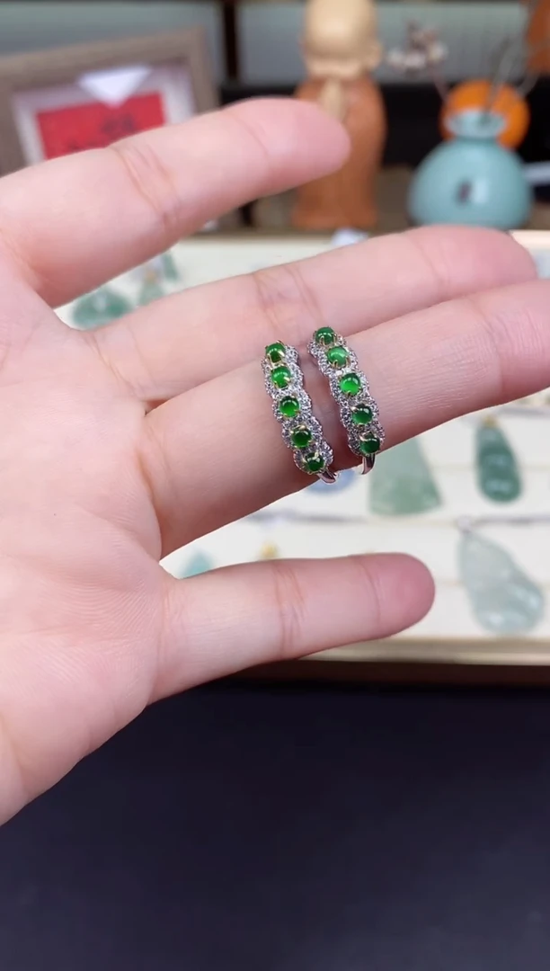 未镶嵌戒指翡翠戒指多样性发其一@@CMT7025