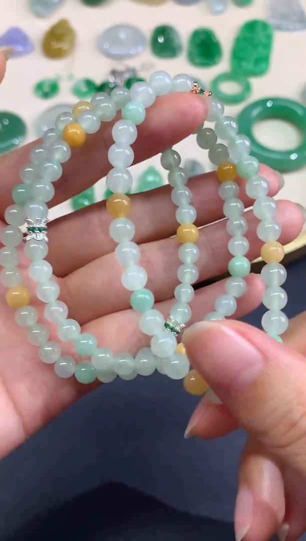 未镶嵌定制翡翠毛货翡翠|380多样性发其一