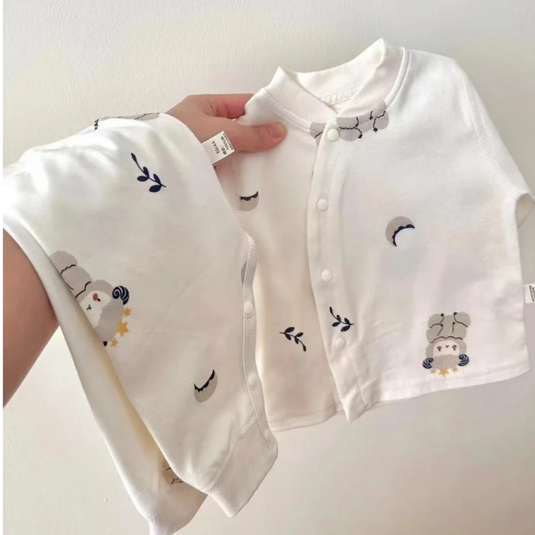 嘤好乖503540粉色花花分体套