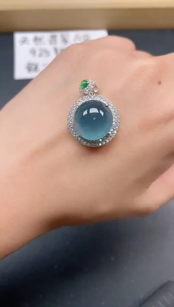 银S925镶嵌戒指翡翠1111