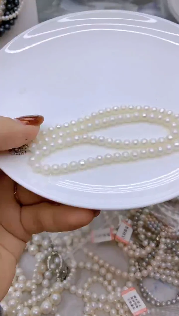 未镶嵌1淡水珍珠项链