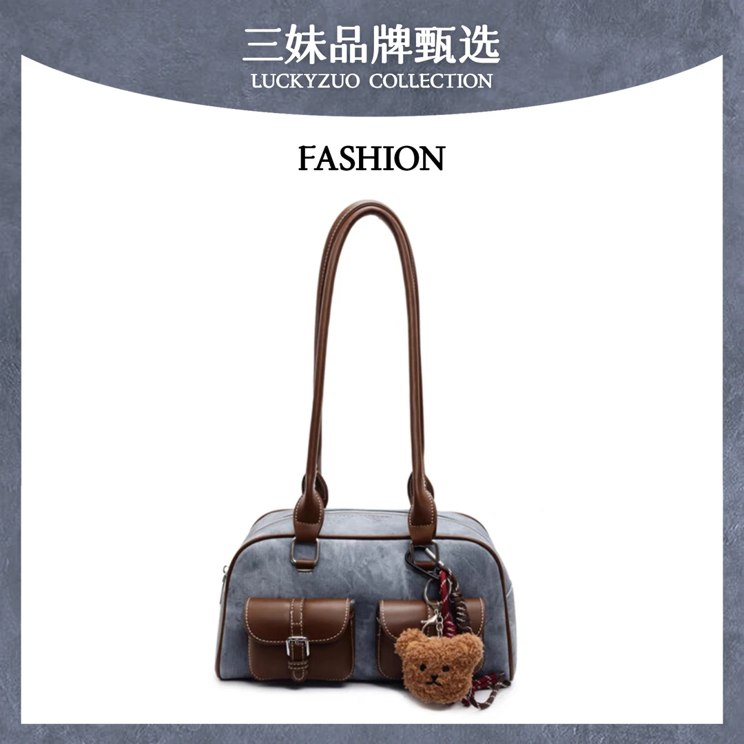 【三妹设计师】2025新款春夏托特包单肩包斜跨包花料G281