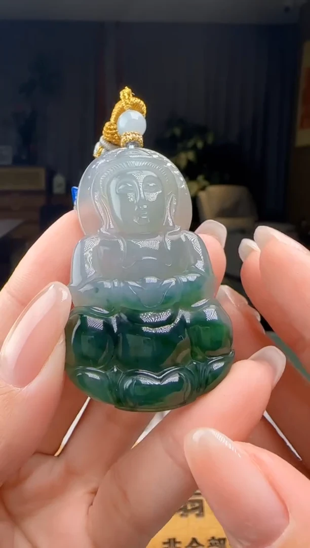 【闪购商品】翡翠吊坠(不含链)未镶嵌XY@@960Q3J13377