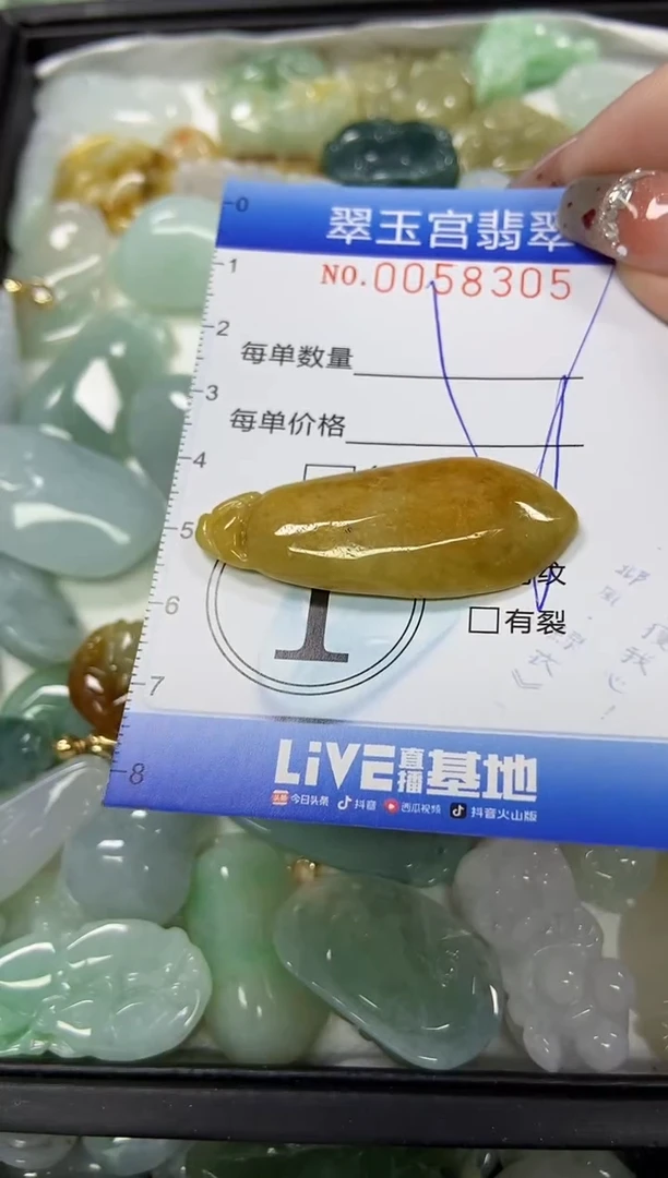 【闪购商品】翡翠颈饰未镶嵌闪购商品0058305