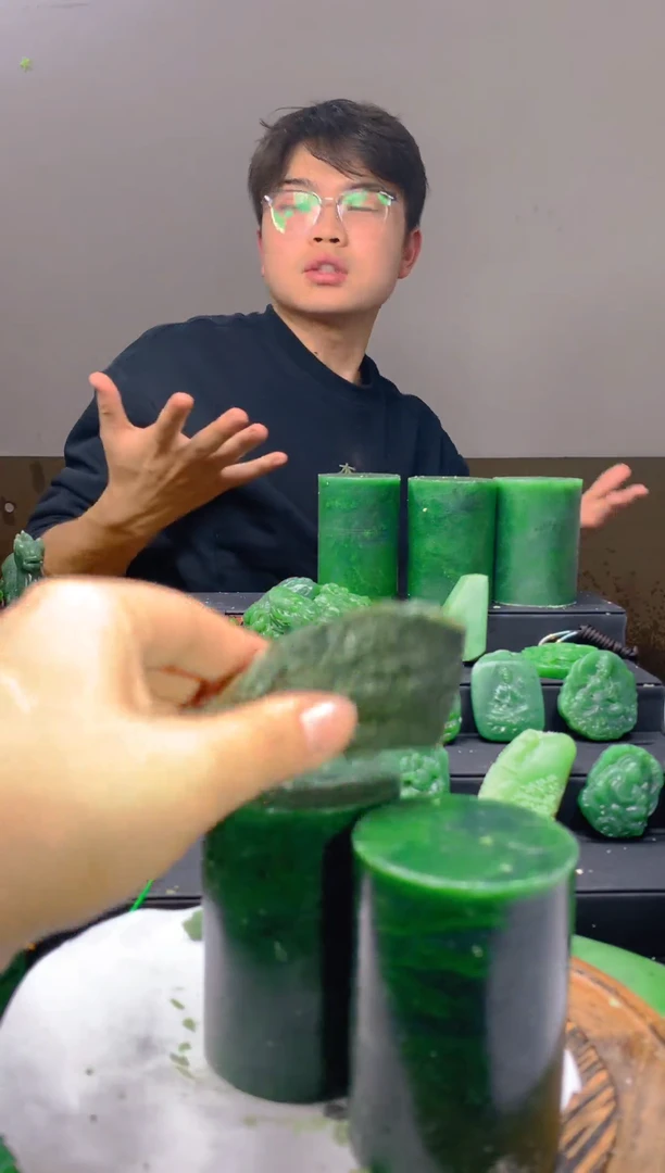 未镶嵌和田玉珠宝半成品1