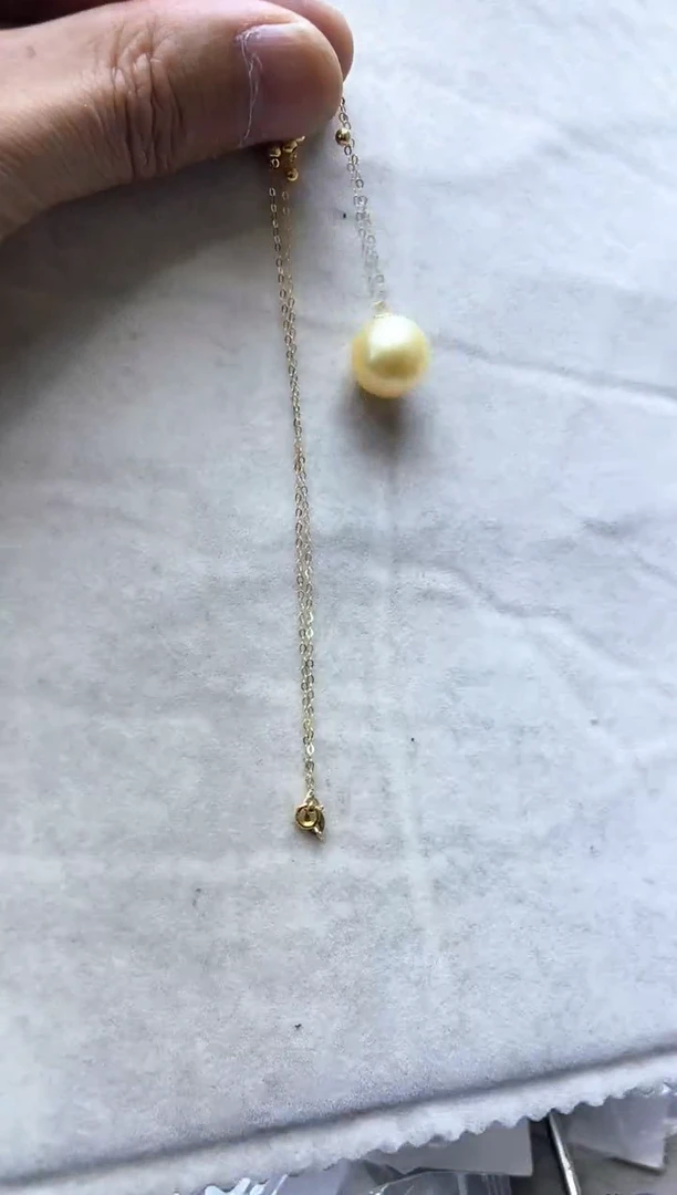 【闪购商品】海水珍珠颈饰18K金镶嵌2