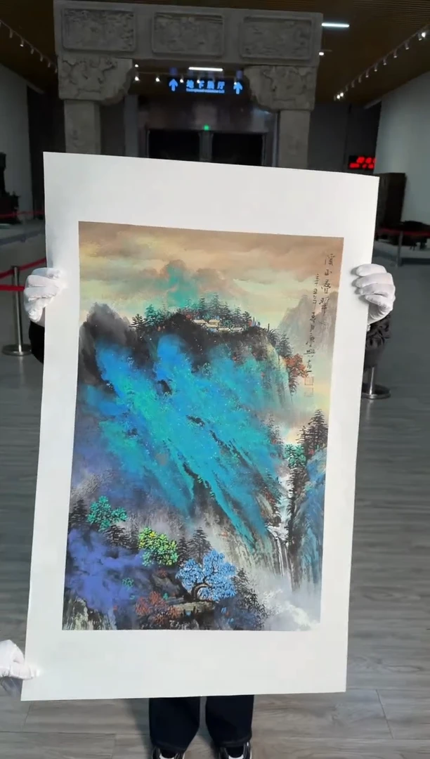 国画12赵隆轩美术馆李庆兴老师作品