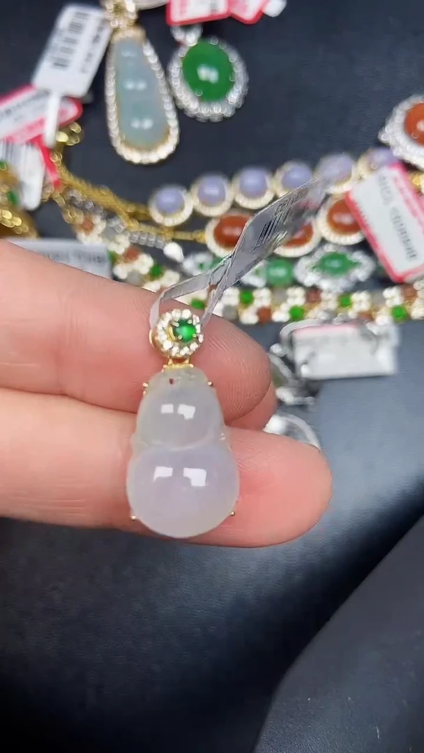 银S925镶嵌戒指翡翠3360