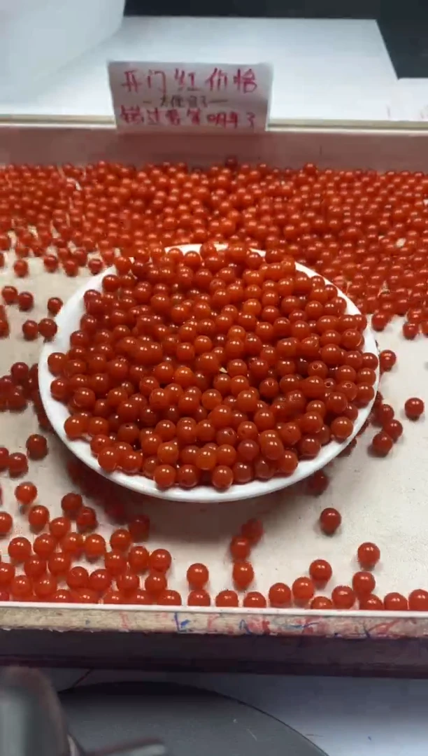 【闪购商品】南红玛瑙颈饰未镶嵌w1548满肉南红6mm*30颗