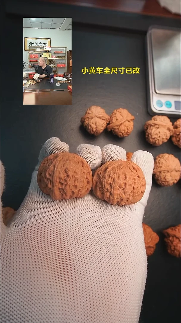 把件文玩核桃4号38尺寸铁锤全品