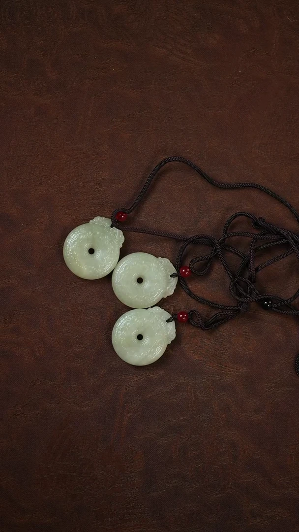 未镶嵌和田玉挂件闪购 龙扣 随机发一