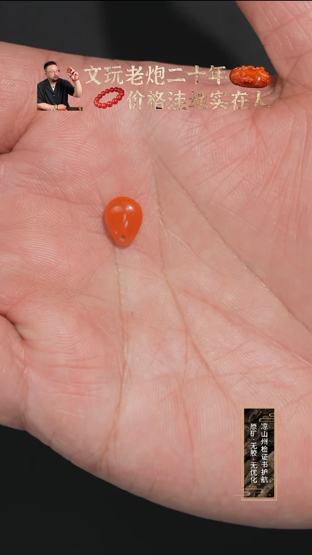 未镶嵌吊坠南红玛瑙唐****豆小吊坠