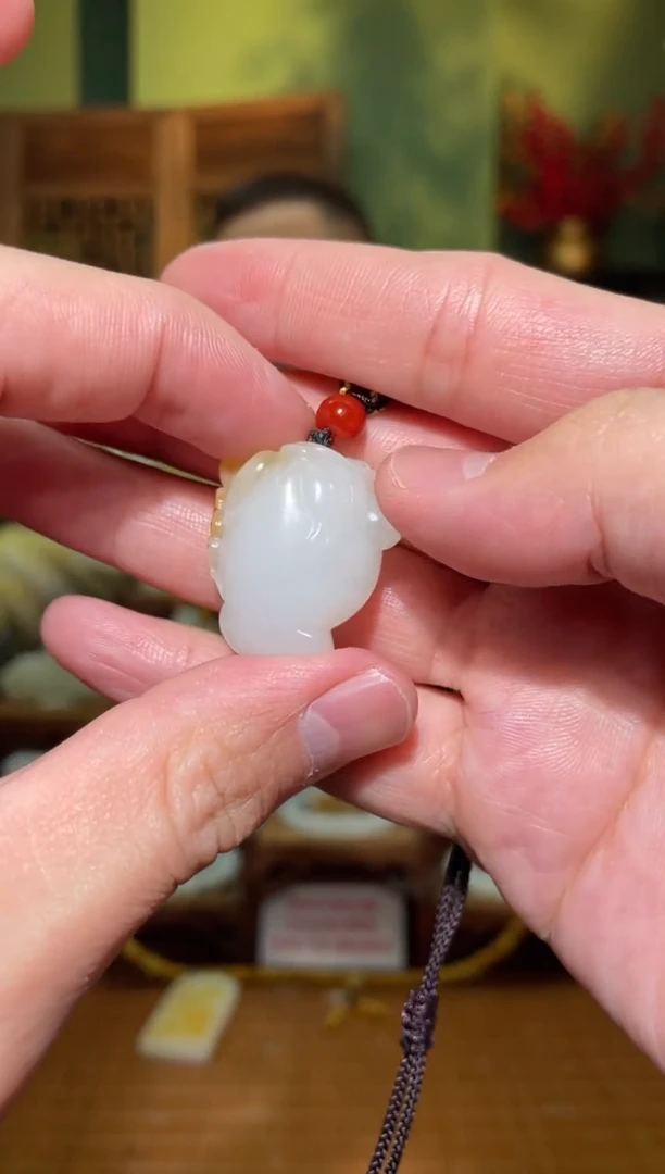 【闪购商品】和田玉吊坠(不含链)未镶嵌蟾