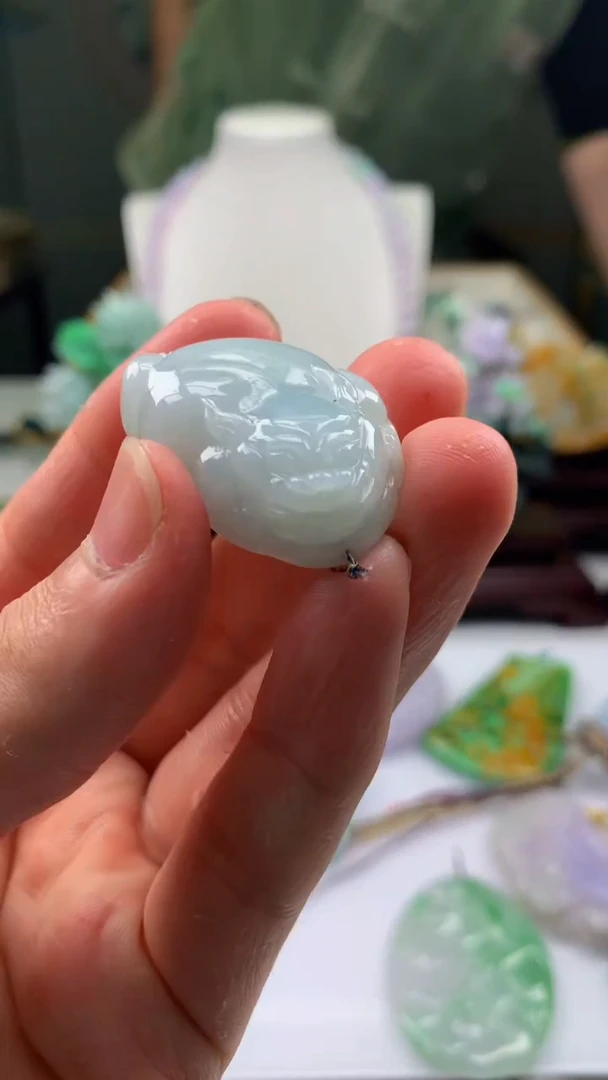 未镶嵌挂件翡翠天然翡翠珠宝175