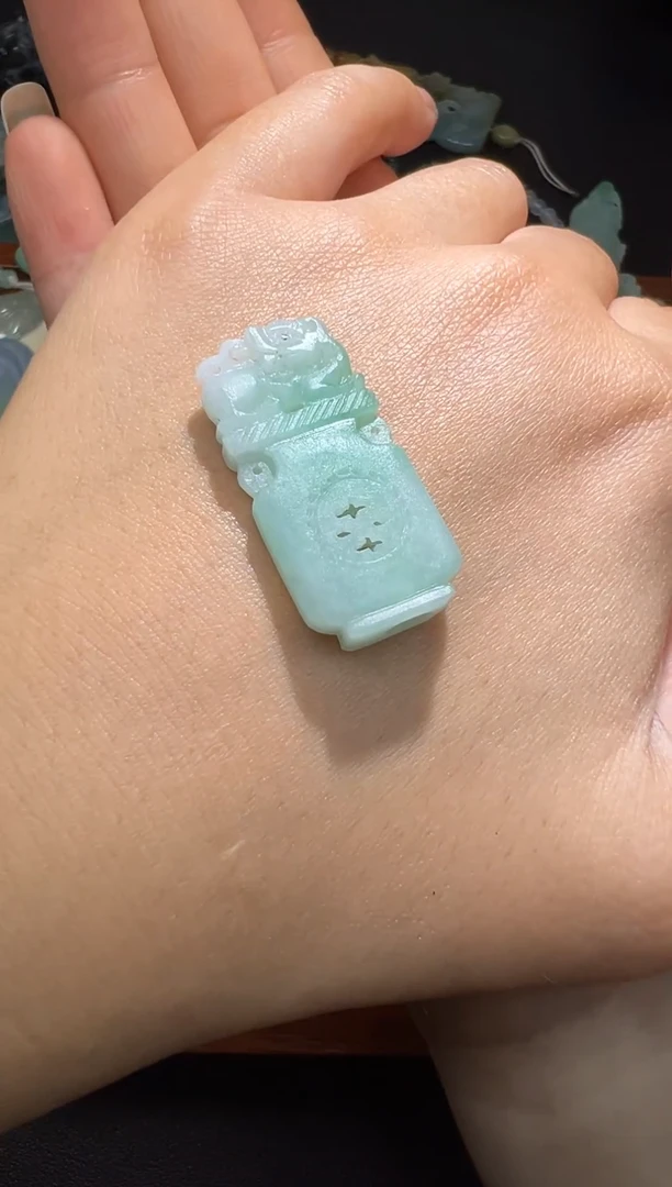 未镶嵌定制翡翠平平安安