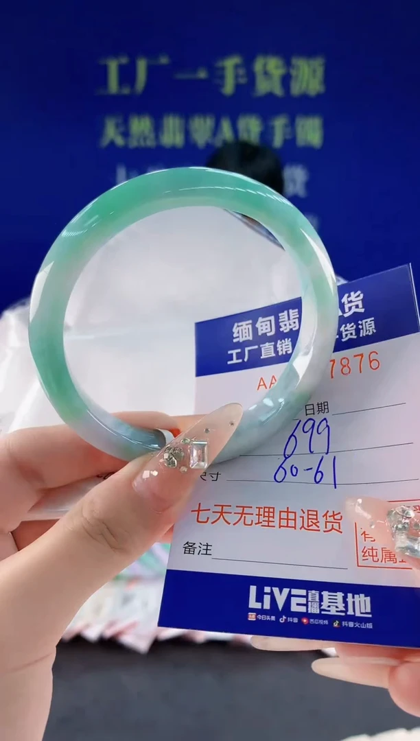 未镶嵌手镯翡翠76