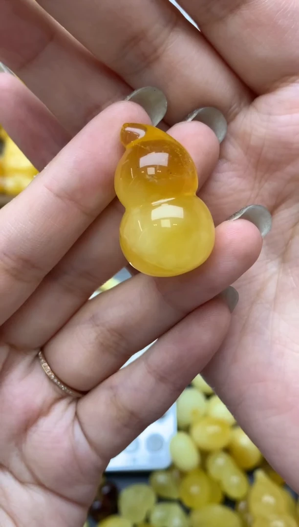 未镶嵌琥珀珠宝奇石磬*丶063珀蜜蜡微瑕