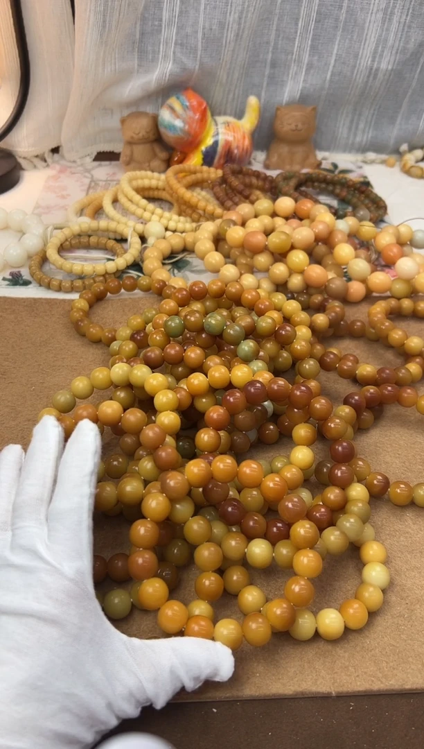 菩提根/象牙果手串14.7干磨油膏一条0602