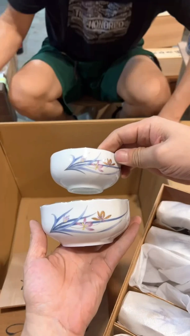 C4599中古瓷器 茶器周边/5+5