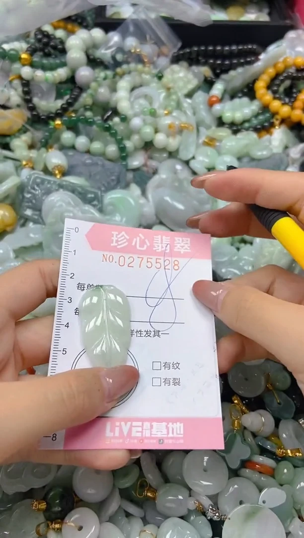 翡翠未镶嵌颈饰闪购0275528