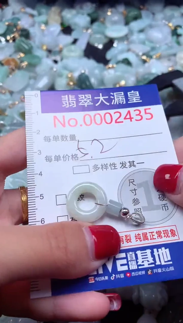 颈饰未镶嵌翡翠2435