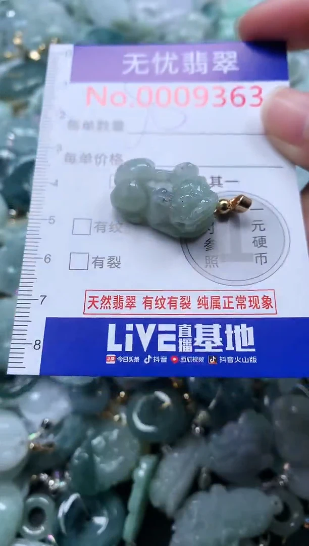 颈饰未镶嵌翡翠9363