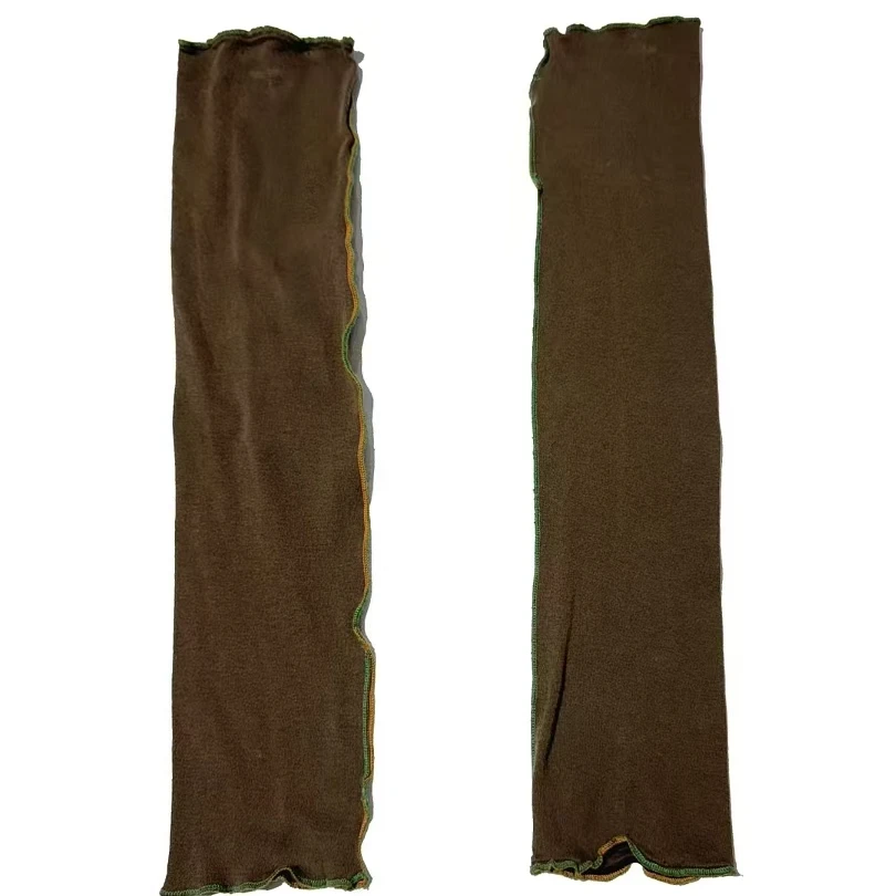 左岸迷香 原创设计 【针织袖套】复古百搭袖套 防晒长款 0009