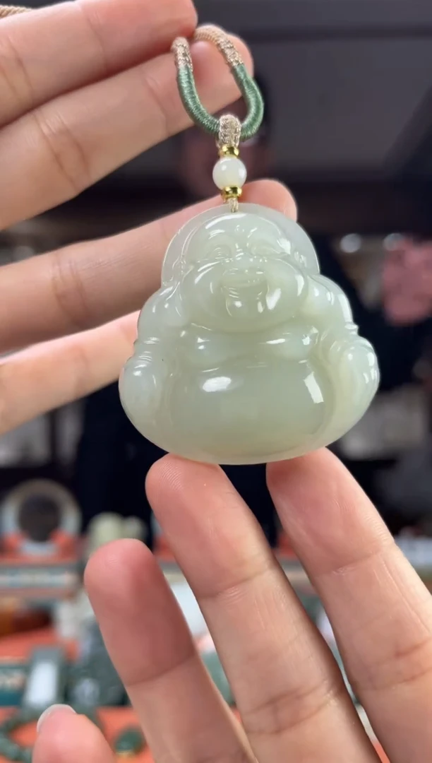 【闪购商品】和田玉颈饰未镶嵌佩佩45mm左右