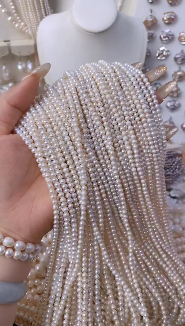 【闪购商品】淡水珍珠颈饰未镶嵌C01