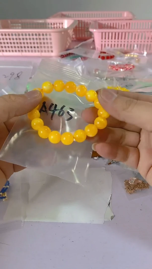 【闪购商品】水晶颈饰银S925镶嵌463红宝，蓝宝，多样性发一件赠链