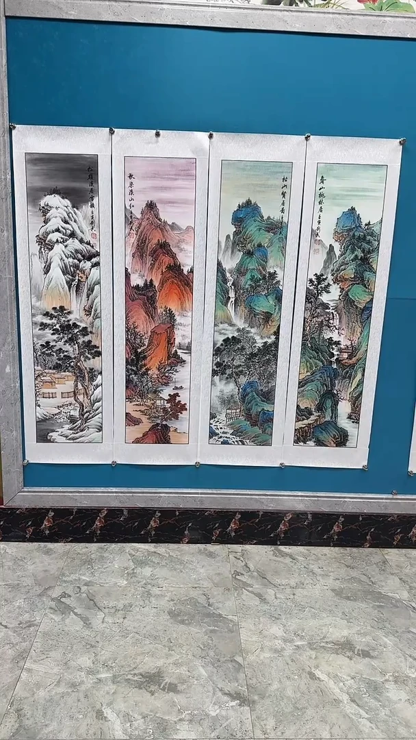 国画闪电购刘武绘画36