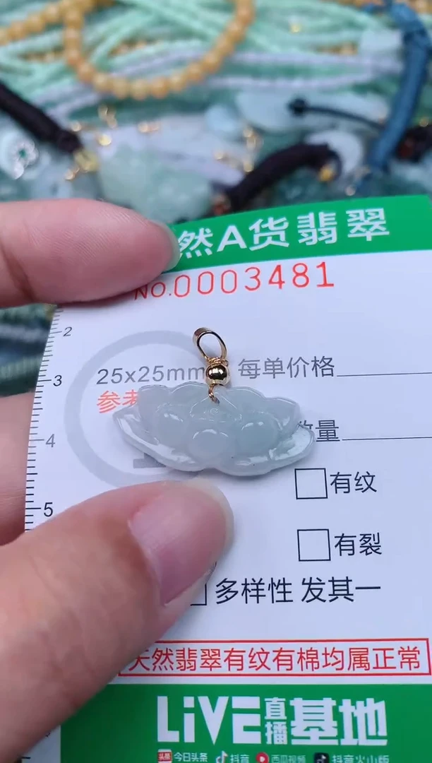 翡翠未镶嵌颈饰.0003481