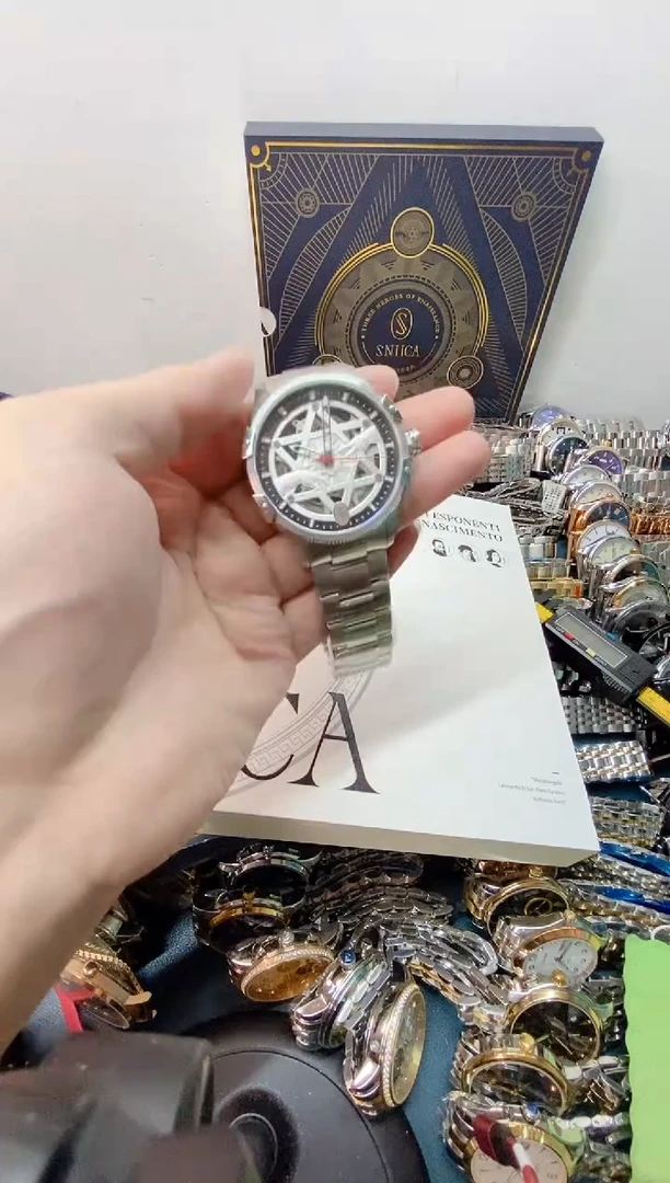 意大利史尼嘉六芒星全自动机械表