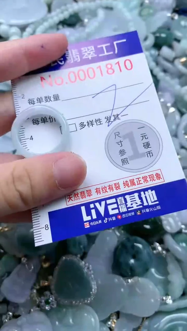 翡翠未镶嵌吊坠(不含链)1810