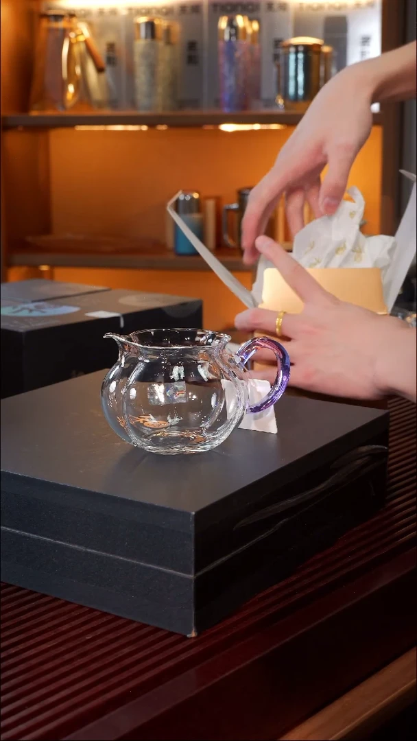 禾器-纳福茶海-浅紫色孤品不比差价