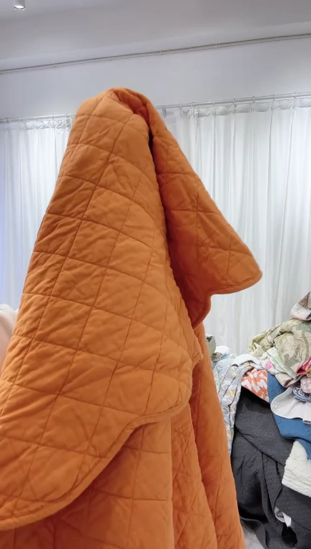 棉130*150纯棉床盖154号微瑕