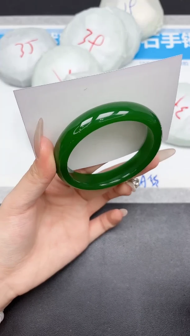 未镶嵌手镯石英质玉382-60-61