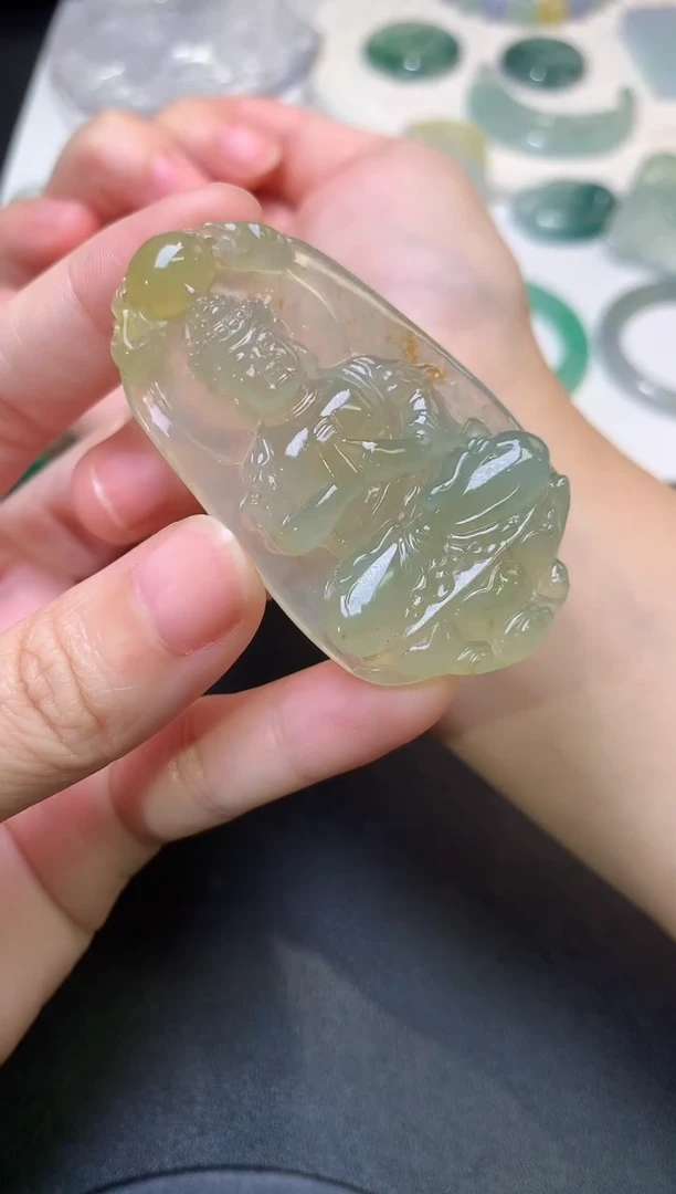 未镶嵌定制翡翠毛货