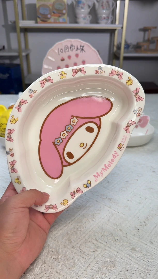 瓷片可爱卡通陶瓷餐具