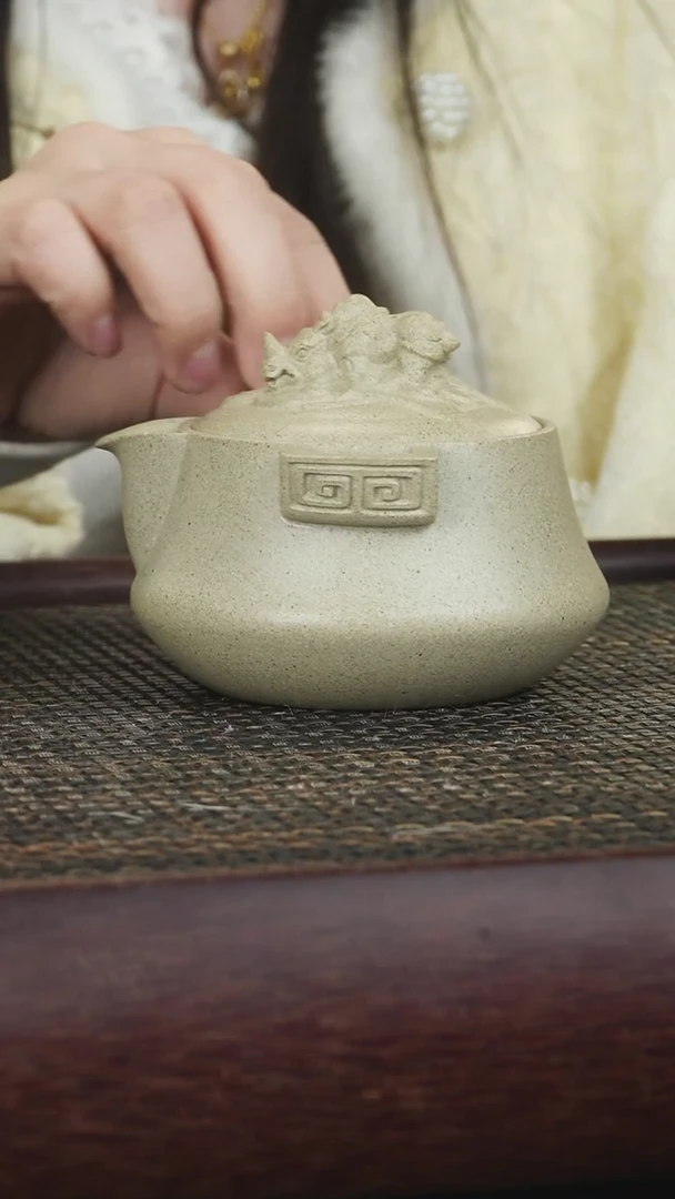 茶壶紫砂倩*柴烧星牧定金13